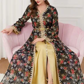 🌹 Women's V-Neck Fashion Dress - Elegance in Every Stitch 🌹