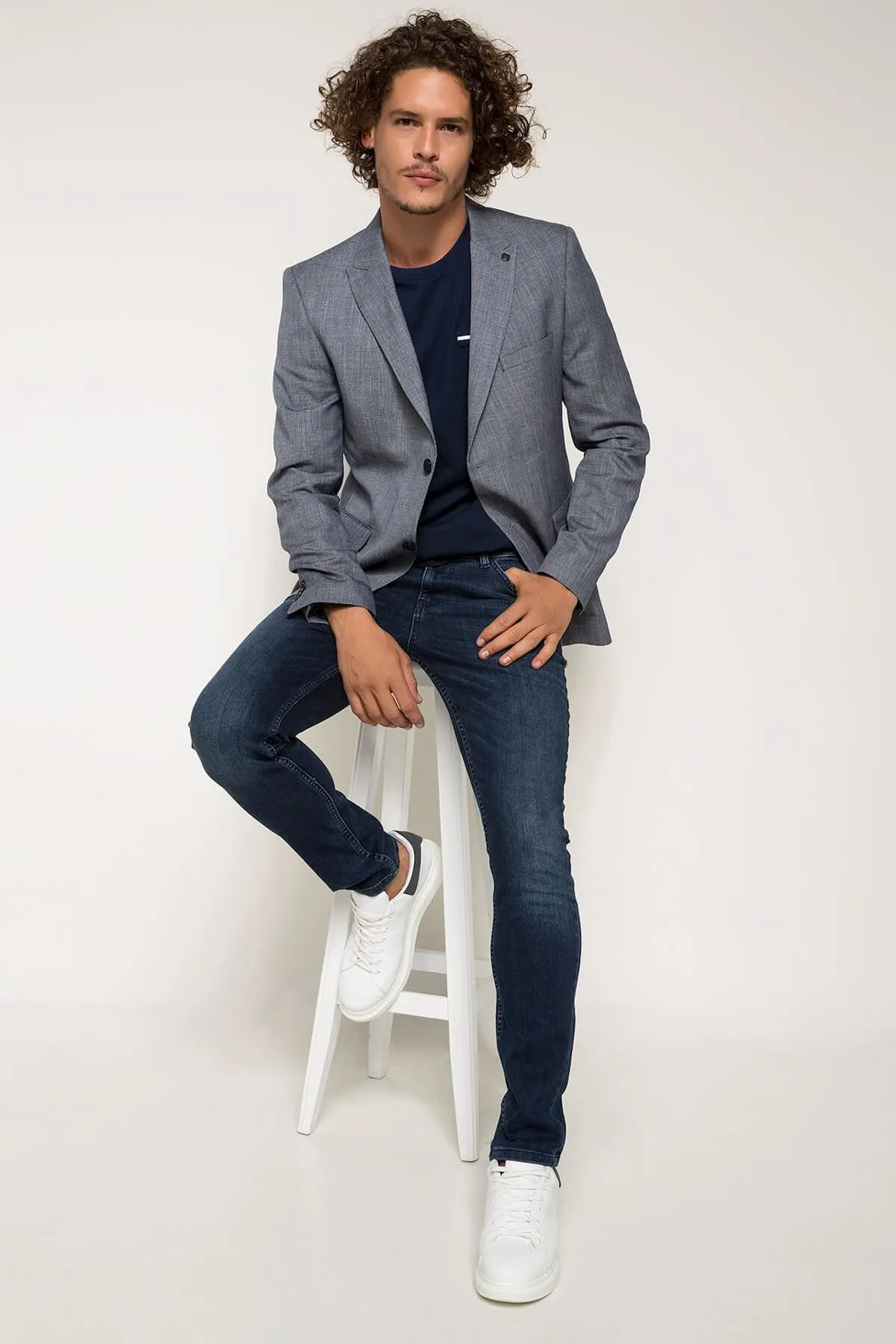 11710 Grey Mens Formal Jacket