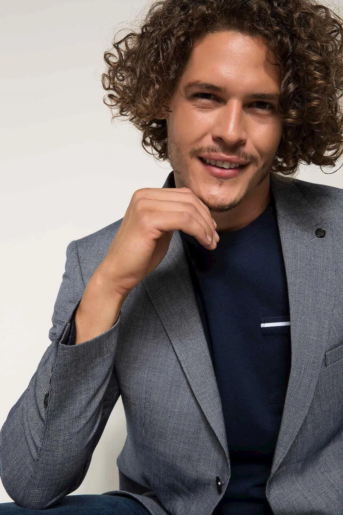 11710 Grey Mens Formal Jacket