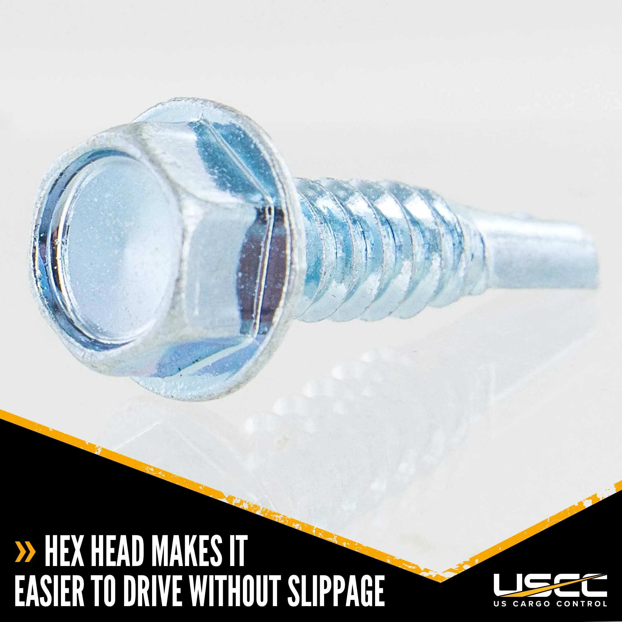 #14 x 1" Hex Screw w/ Self Drilling Tip (10 pack)