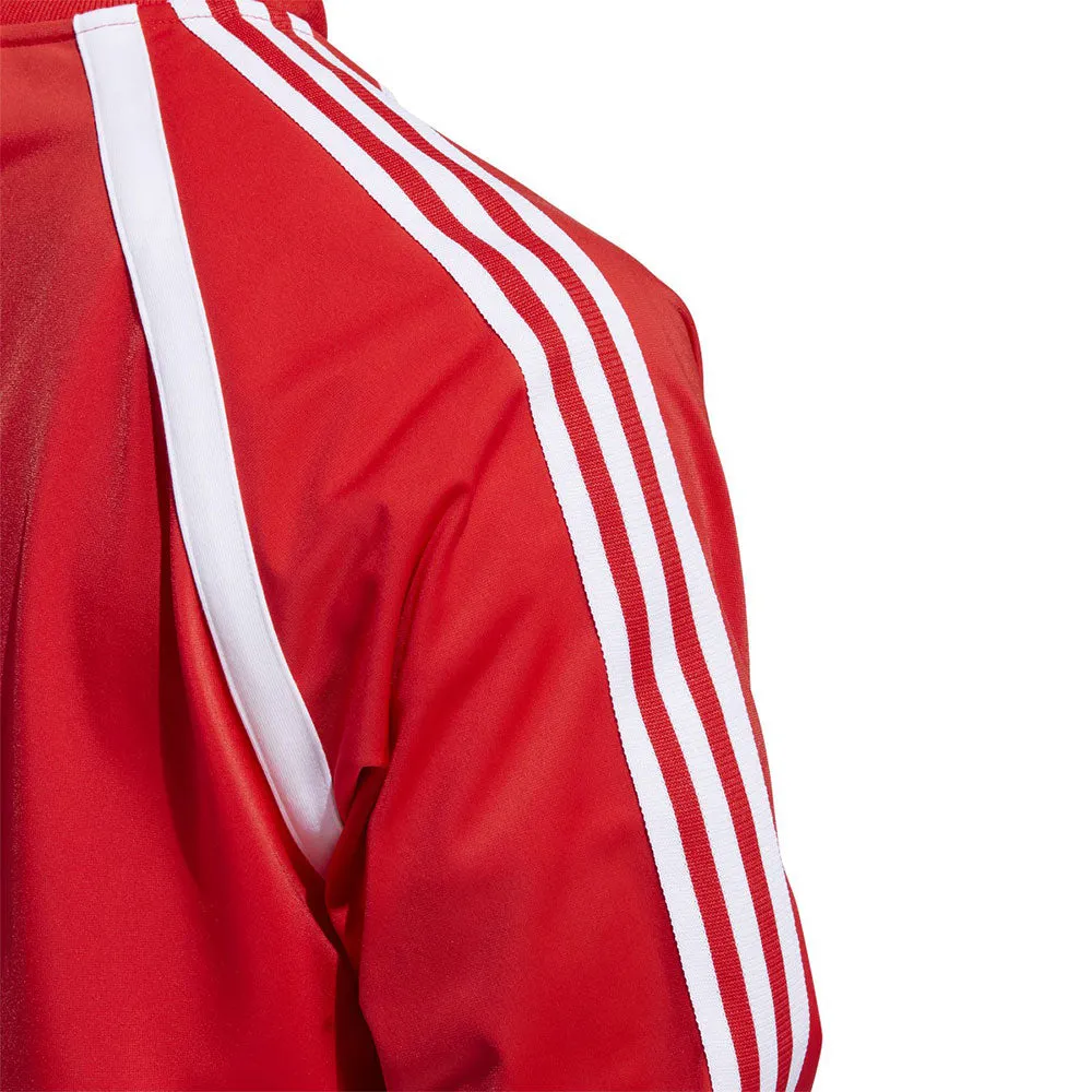Adidas SST Blocked Men's Track Jacket Black-Vivid Red