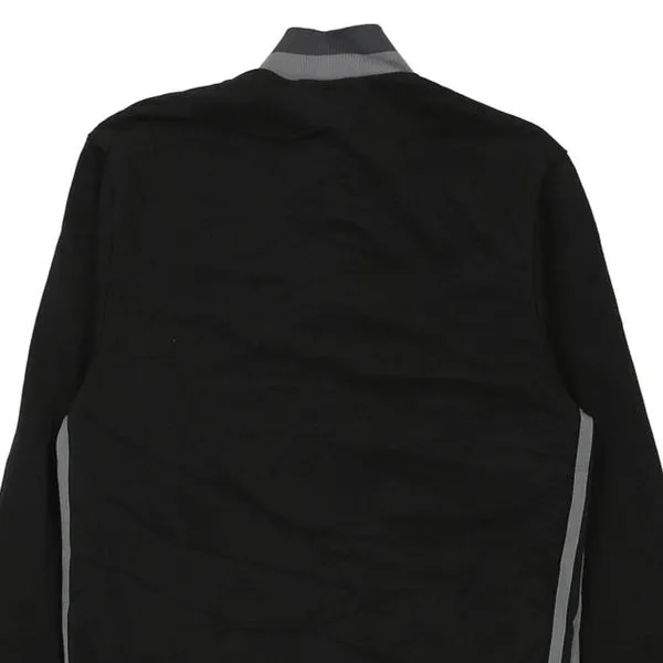 Adidas Track Jacket - Small Black Polyester