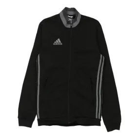 Adidas Track Jacket - Small Black Polyester