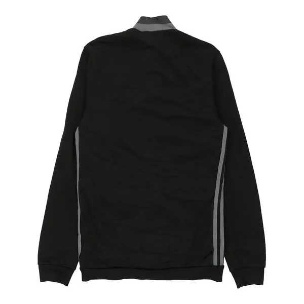 Adidas Track Jacket - Small Black Polyester