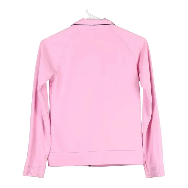 Age 11-12 Champion Track Jacket - Large Pink Polyester