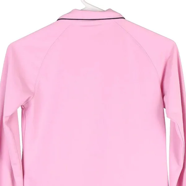 Age 11-12 Champion Track Jacket - Large Pink Polyester