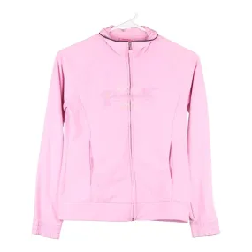 Age 11-12 Champion Track Jacket - Large Pink Polyester