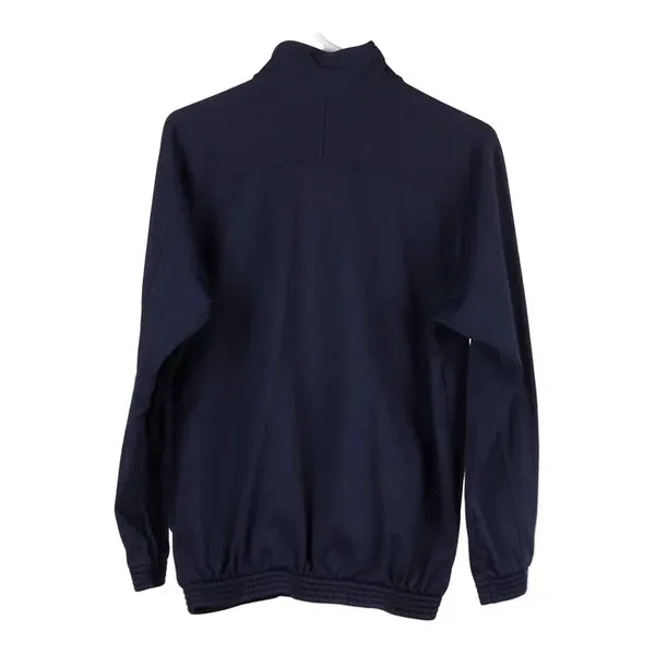 Age 13-14 Champion Track Jacket - Large Navy Polyester