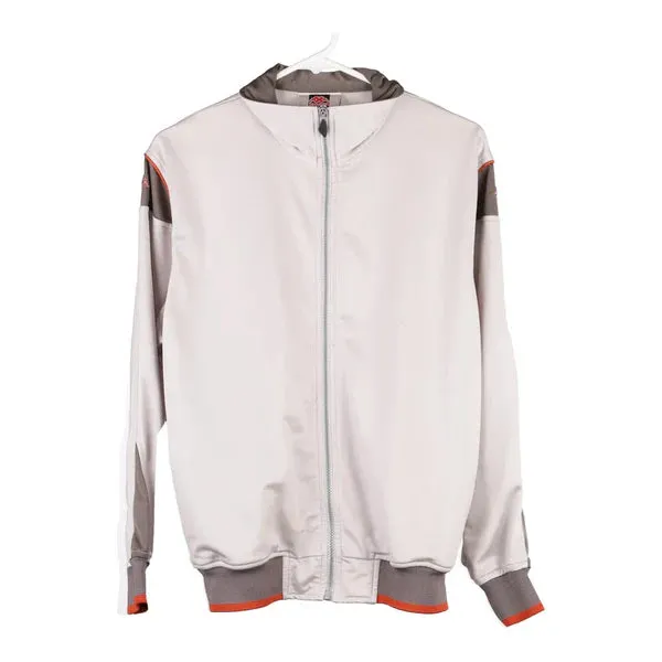 Age 14 Kappa Track Jacket - 2XL Grey Polyester