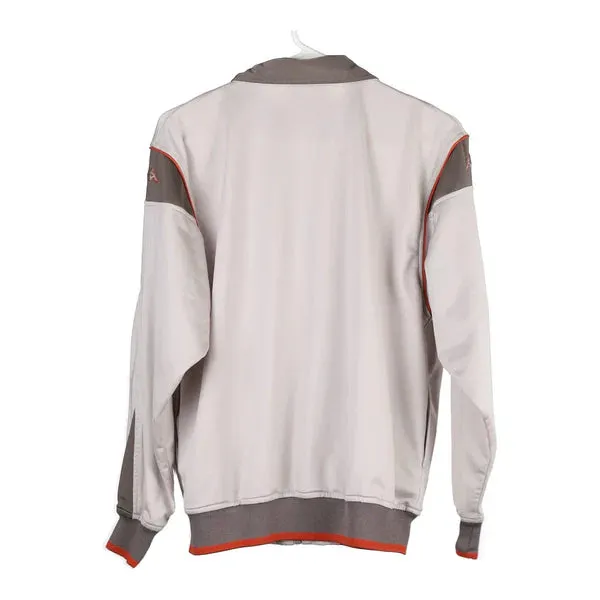 Age 14 Kappa Track Jacket - 2XL Grey Polyester