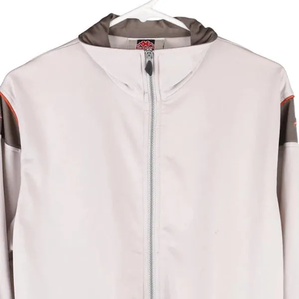 Age 14 Kappa Track Jacket - 2XL Grey Polyester