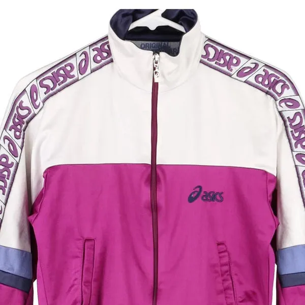 Age 5 Asics Track Jacket - Large Block Colour Polyester
