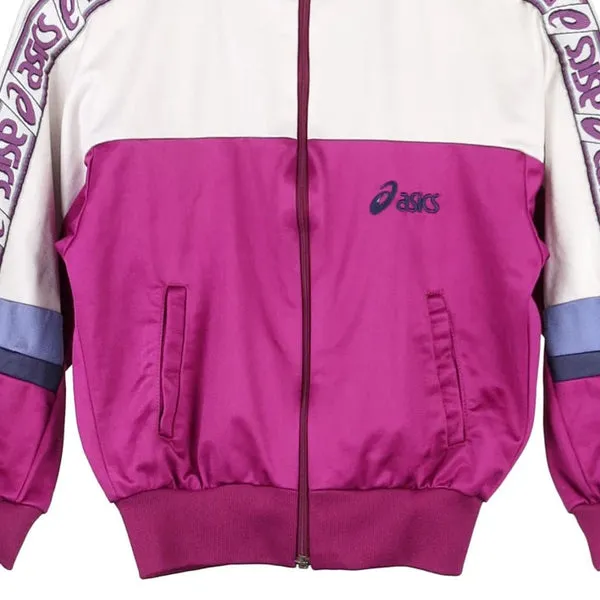Age 5 Asics Track Jacket - Large Block Colour Polyester