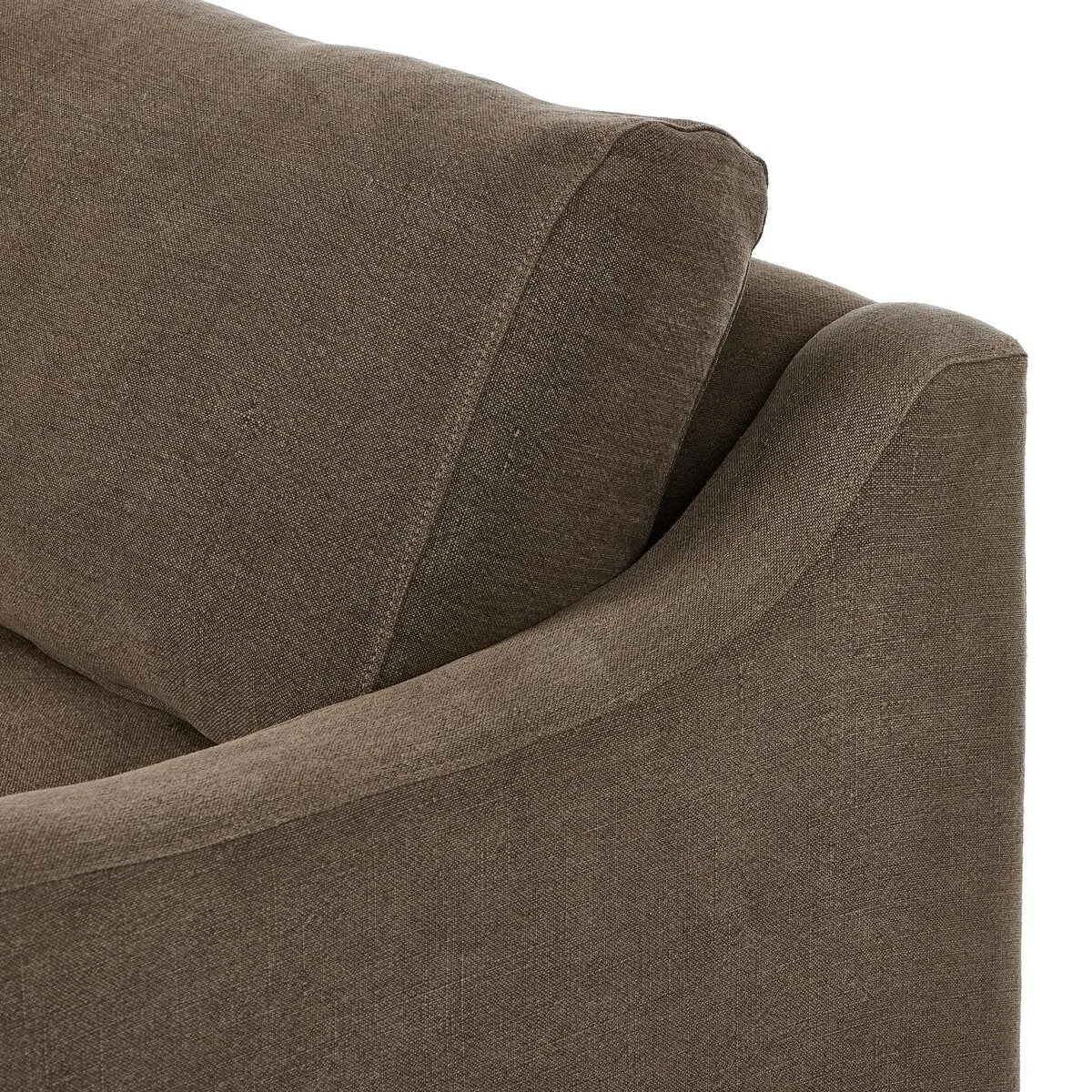 Amber Lewis x Four Hands Aurelia Sofa in Broadway Coffee