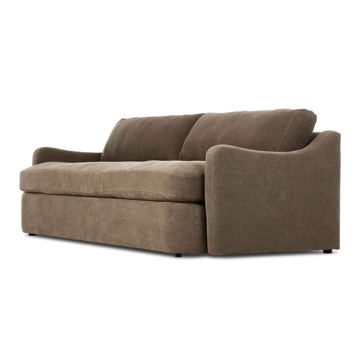Amber Lewis x Four Hands Aurelia Sofa in Broadway Coffee