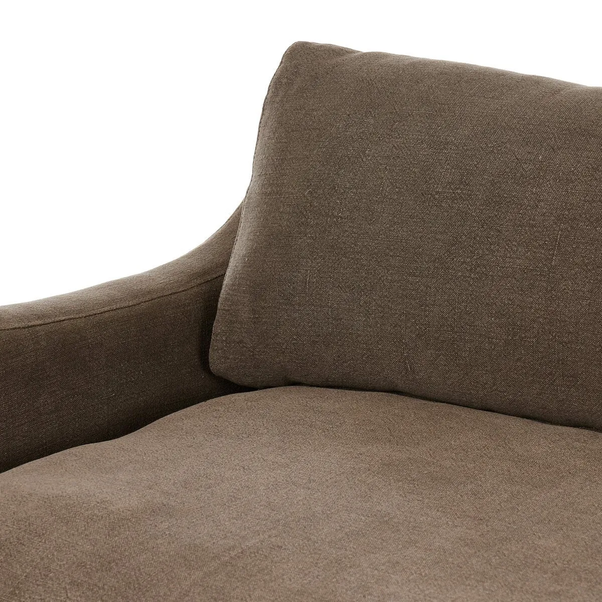 Amber Lewis x Four Hands Aurelia Sofa in Broadway Coffee
