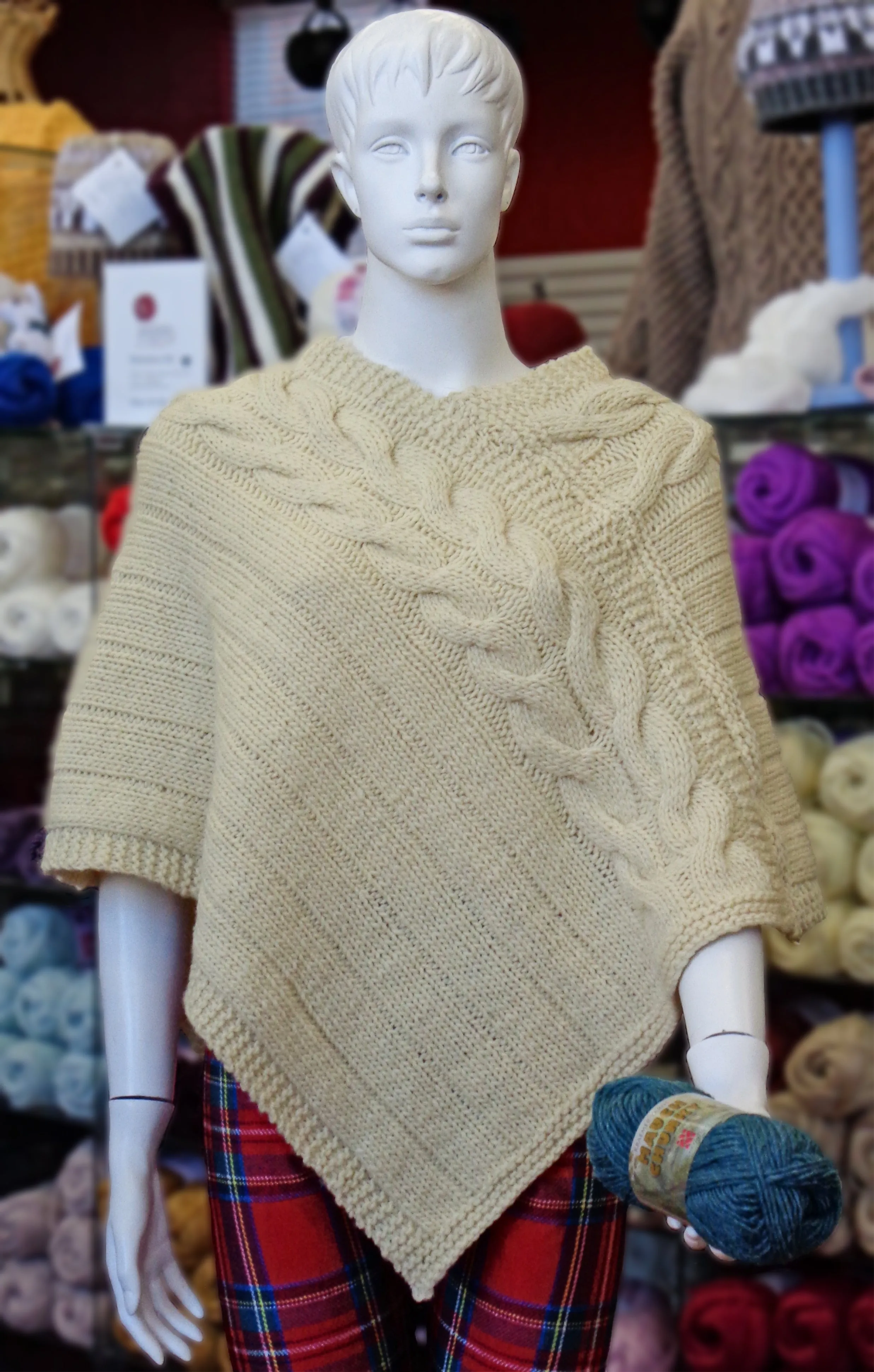 Arrowhead Poncho - Designed by Pat Walker