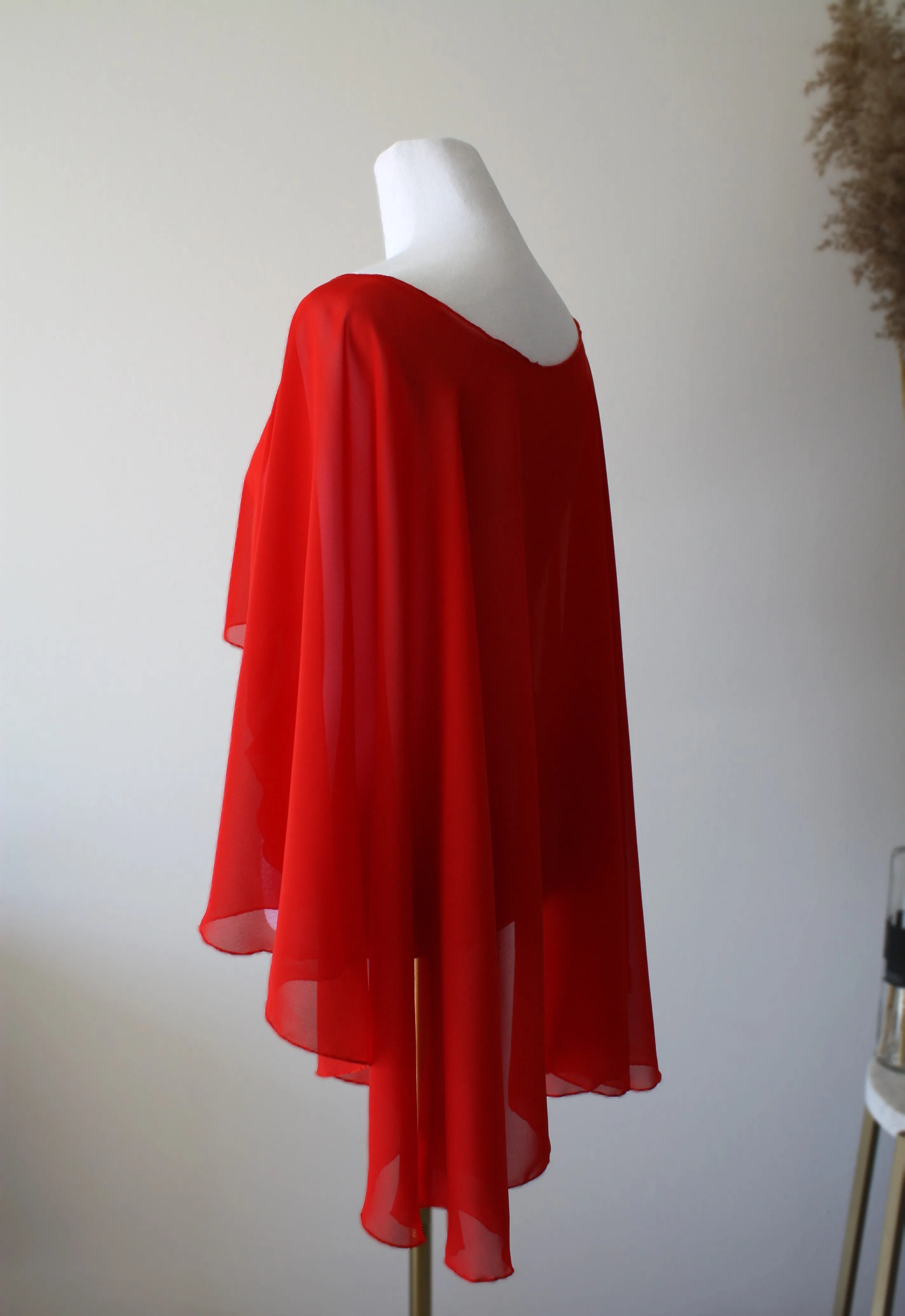 Black Chiffon Bolero