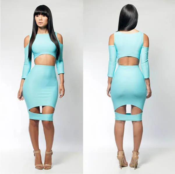 Blue Sexy Dress
