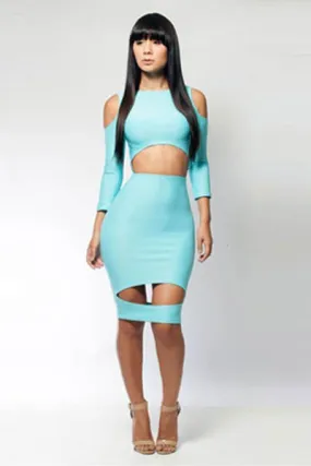 Blue Sexy Dress