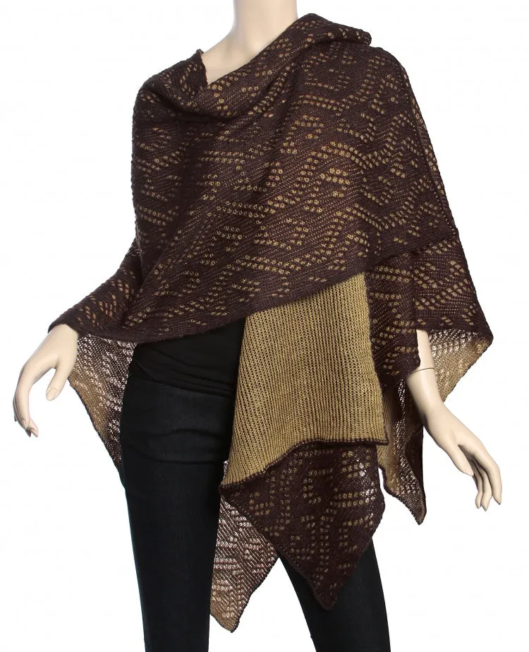 Brown Shawl/Cape