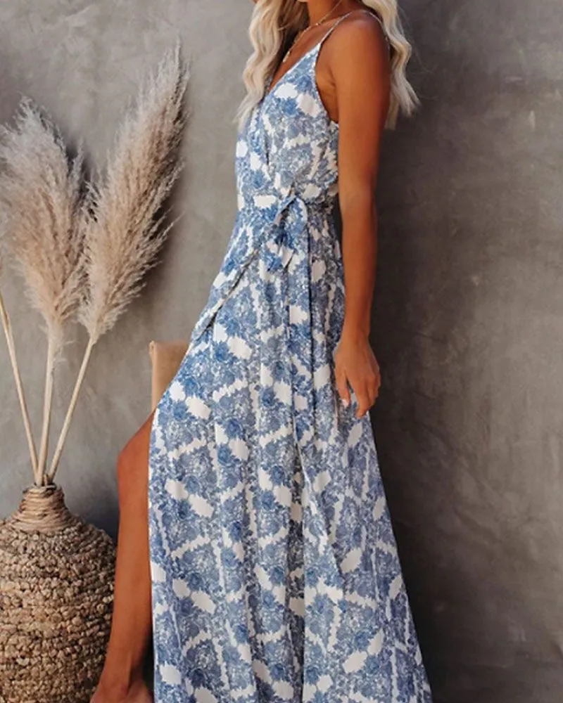Calista Wrap Dress
