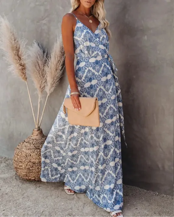Calista Wrap Dress