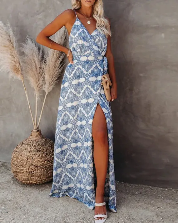 Calista Wrap Dress
