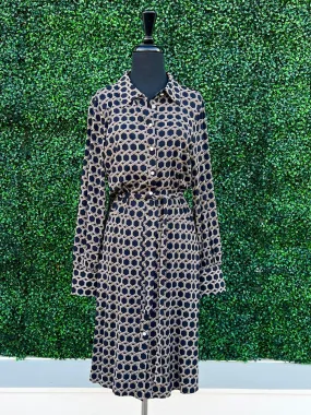 Chain Shirt Dress/ Kimono