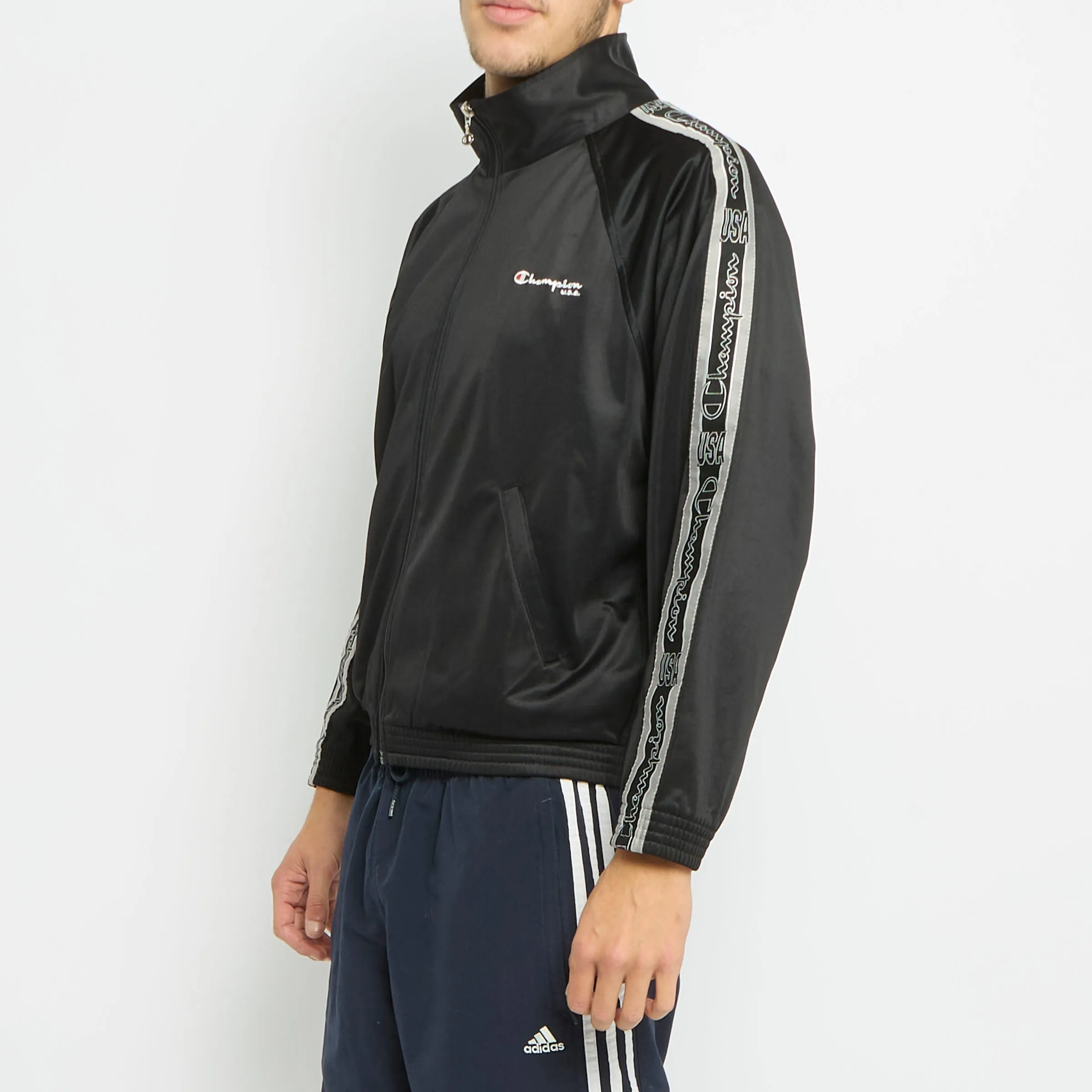 Champion Logo Track Jacket - XS