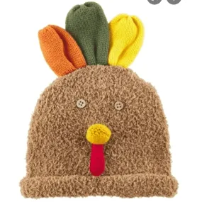 Chenille Turkey Hat