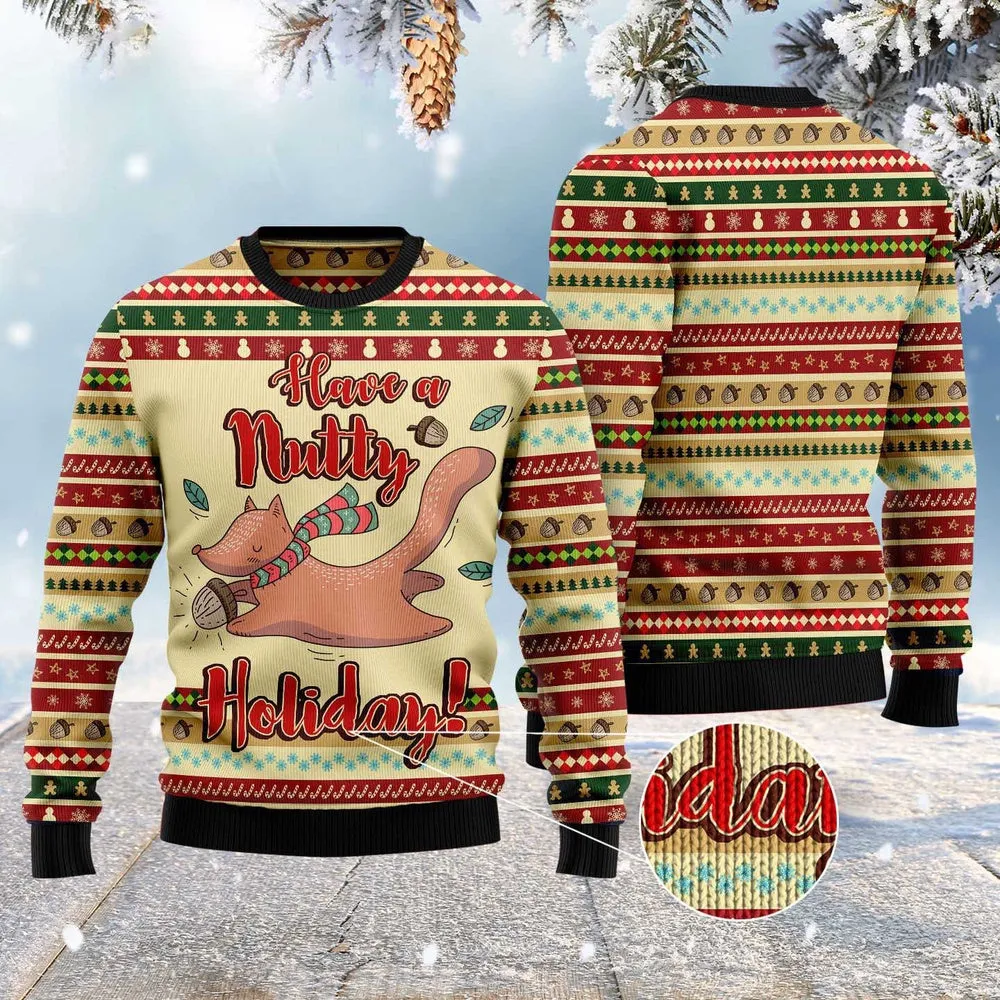 Christmas Sweater JulesRoche All-Over Print Winter Pullover