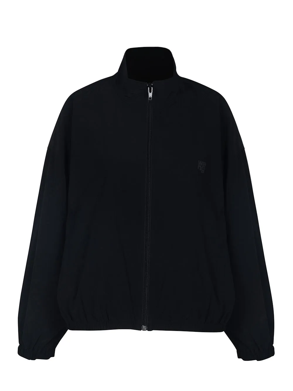 Coaches Track Jacket With Wang Puff Logo (Black)