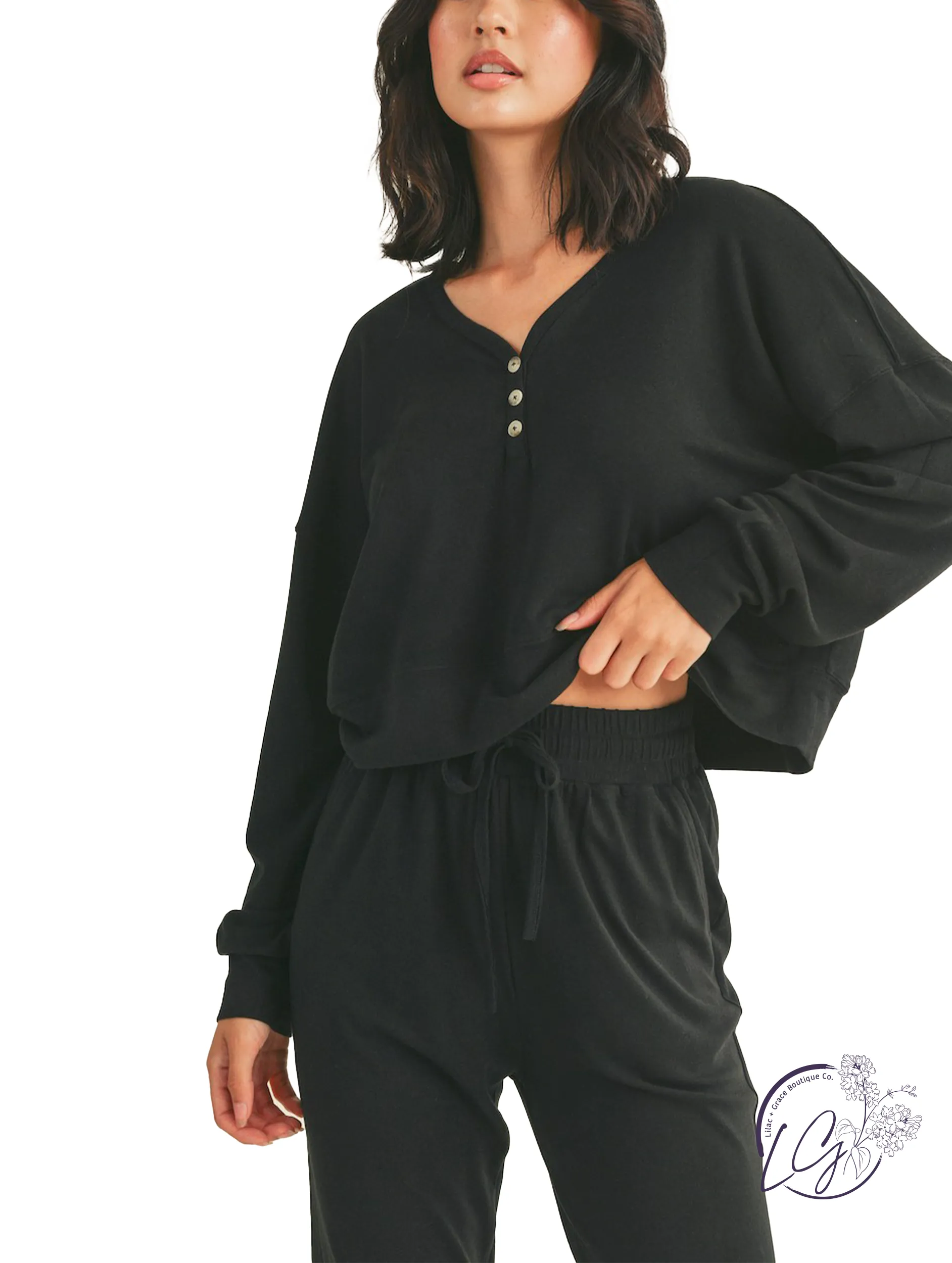 Comfy Crop Length Pullover