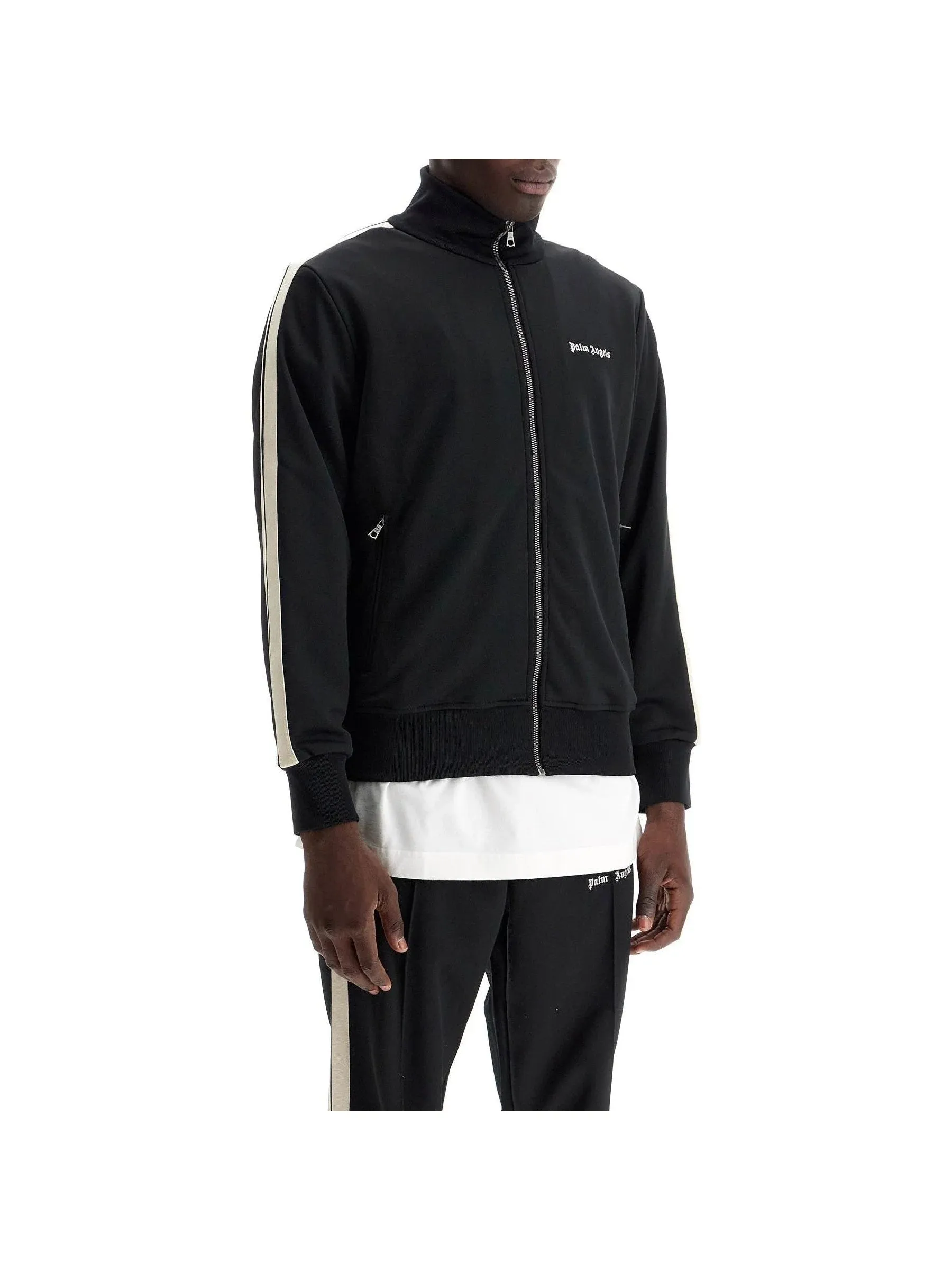 Compact Contrast Band Jacket