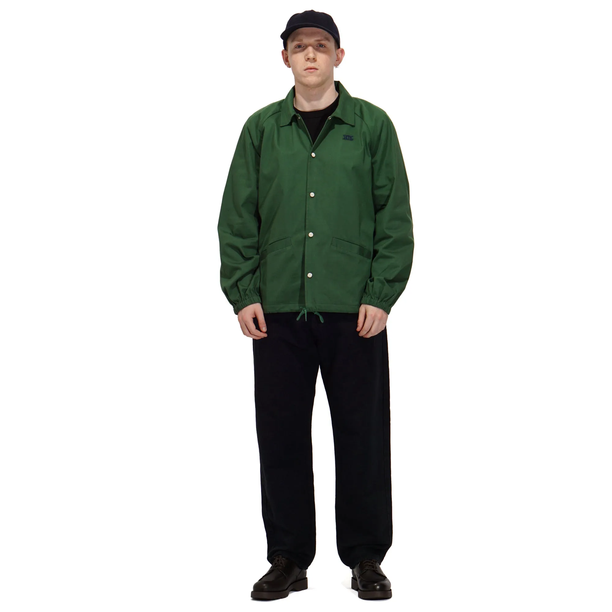 COTTON TRACK JACKET "GREEN"