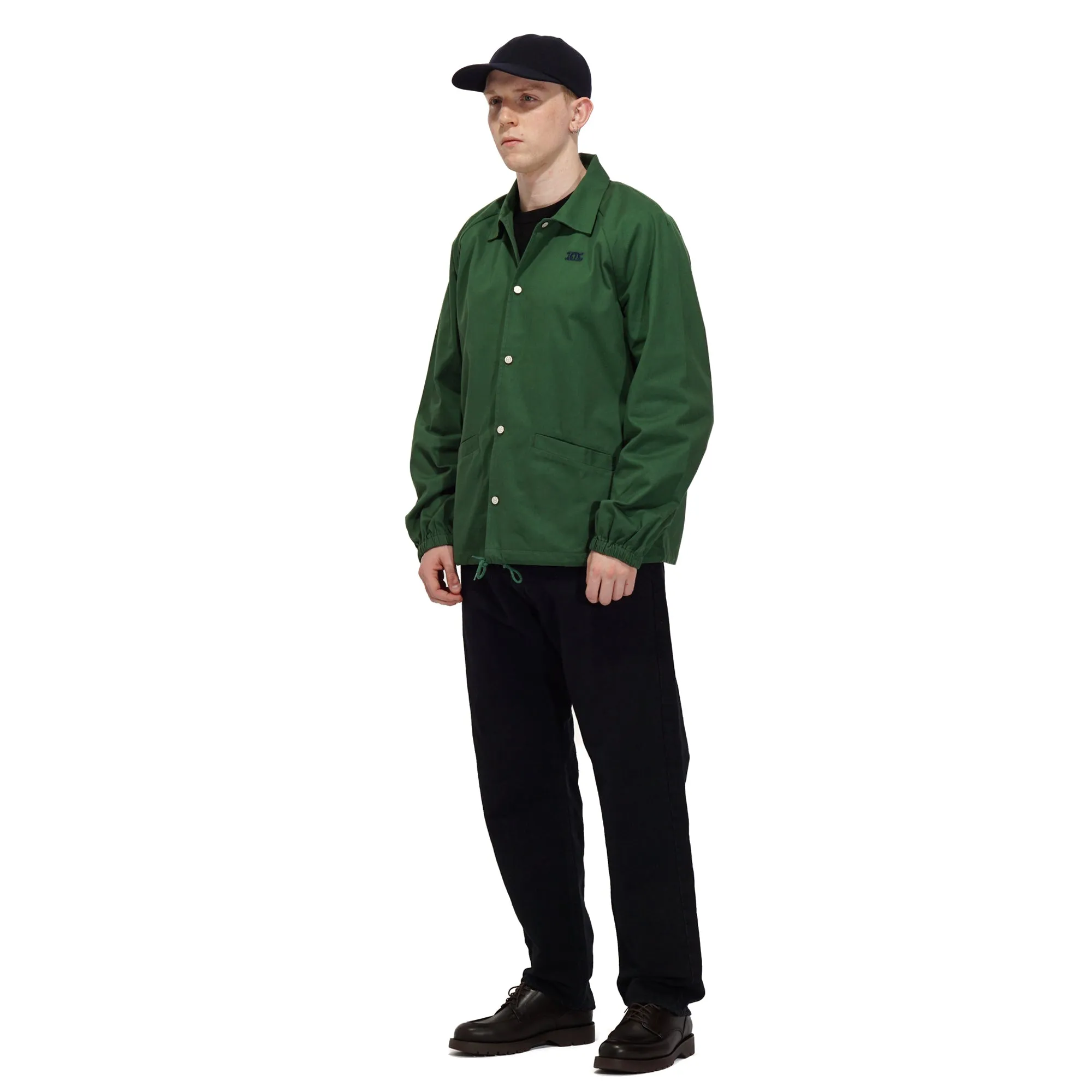 COTTON TRACK JACKET "GREEN"