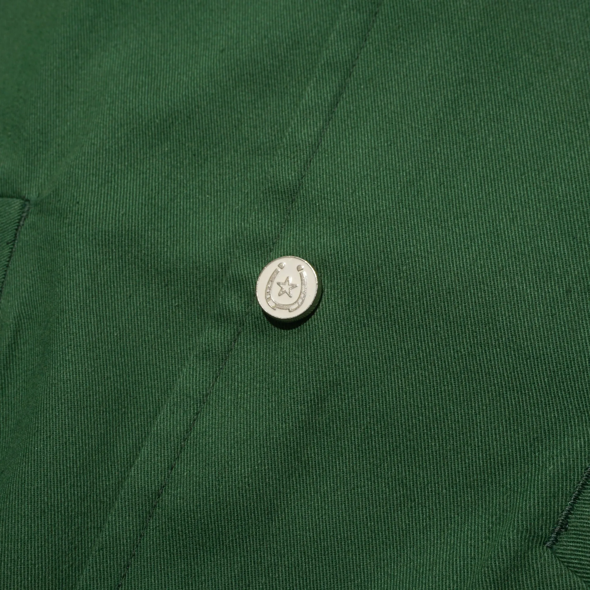 COTTON TRACK JACKET "GREEN"
