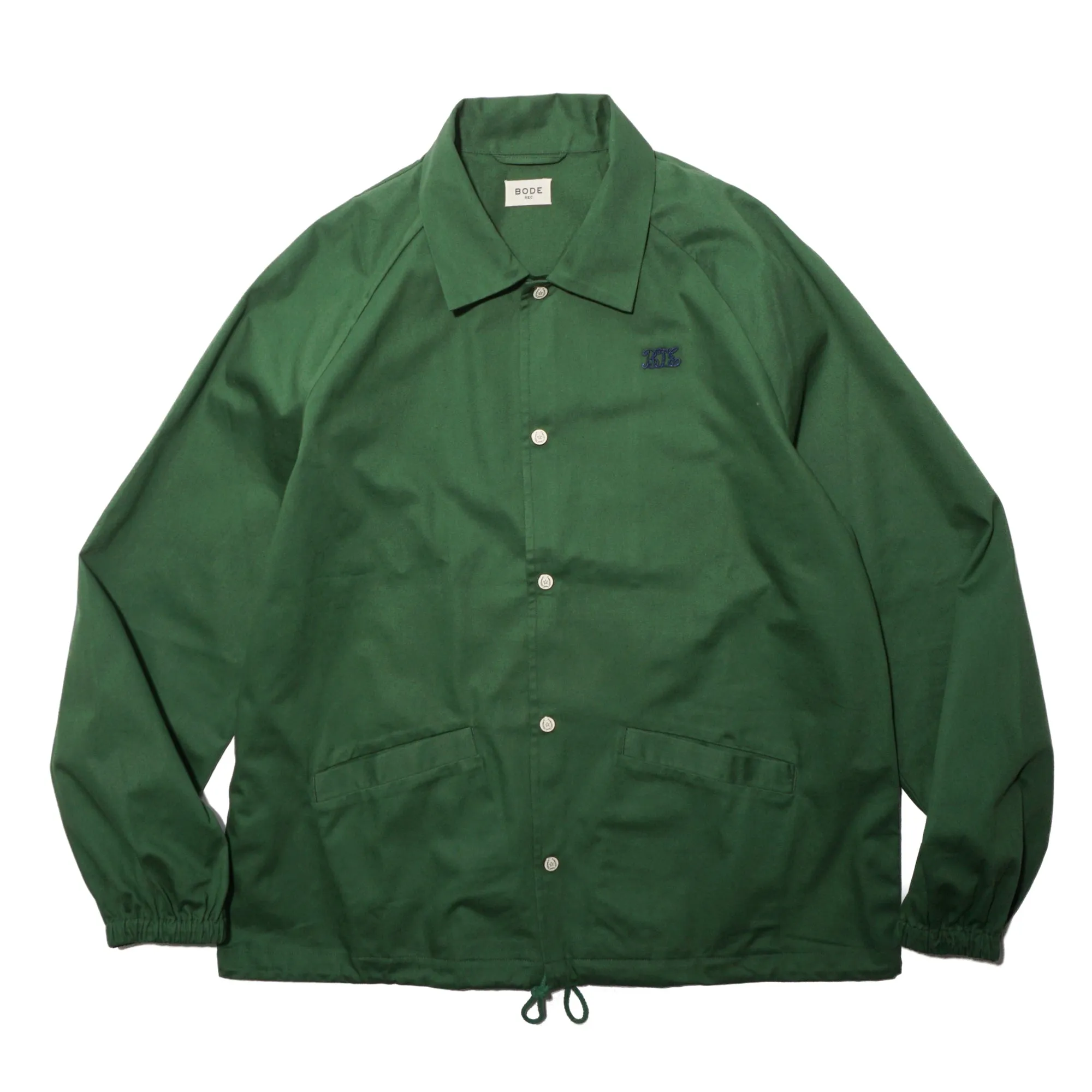 COTTON TRACK JACKET "GREEN"