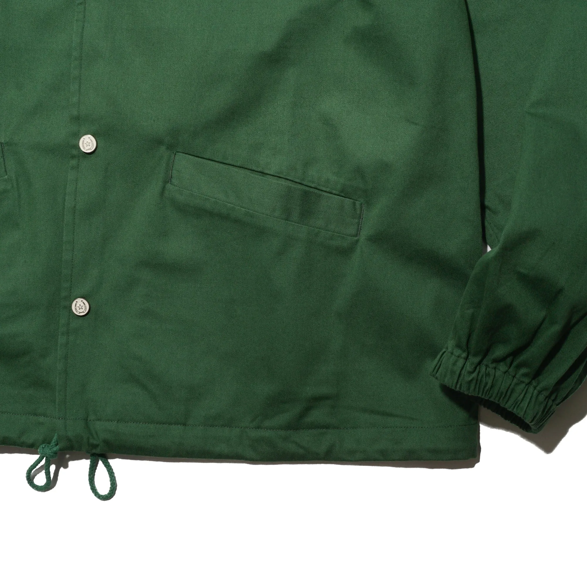 COTTON TRACK JACKET "GREEN"