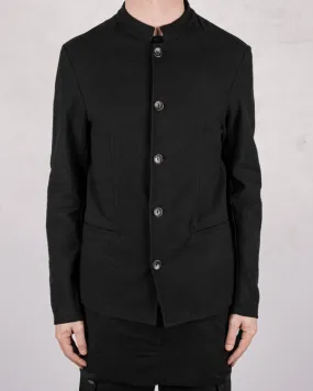 Crumpled linen cotton jacket