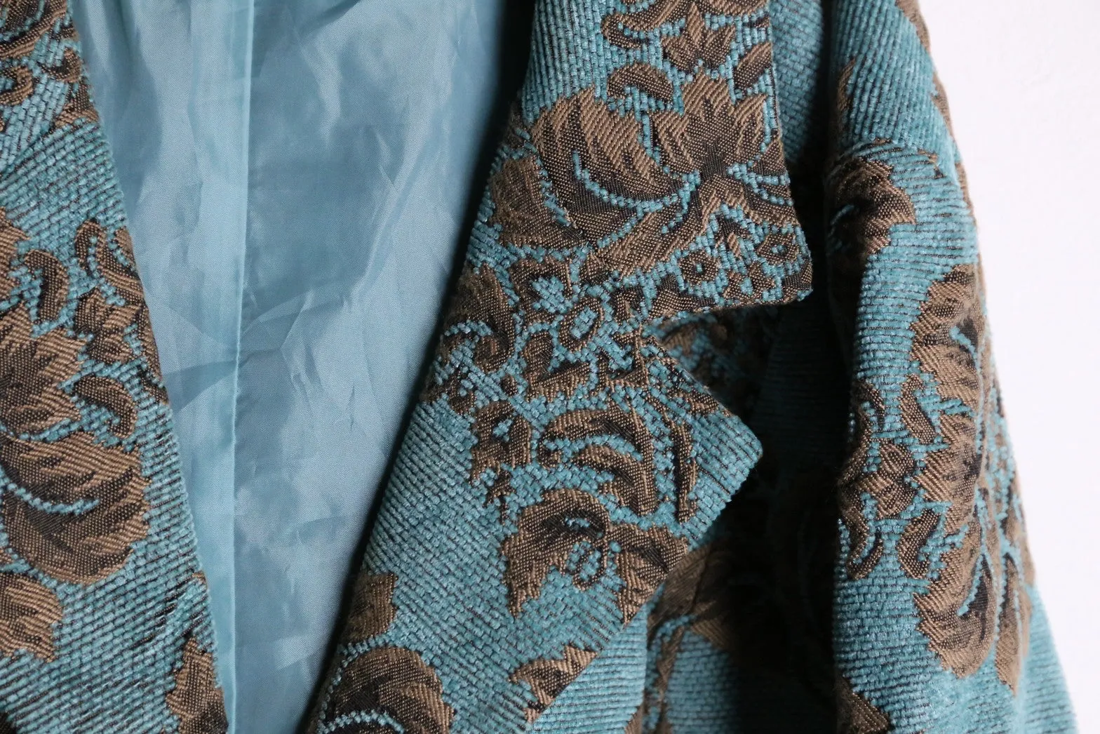 ”DENIM＆CO“ jacquard floral tailored Jacket