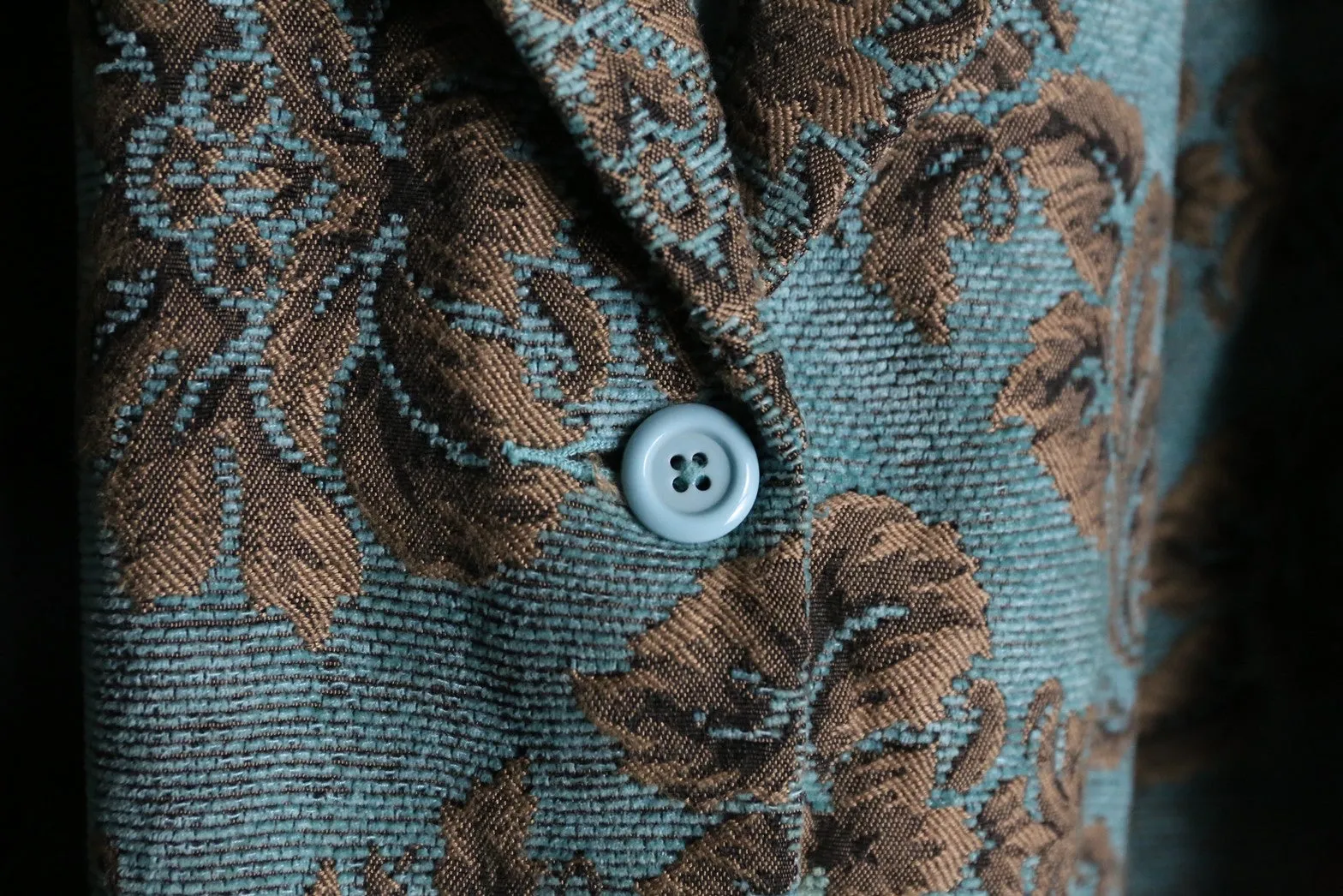 ”DENIM＆CO“ jacquard floral tailored Jacket