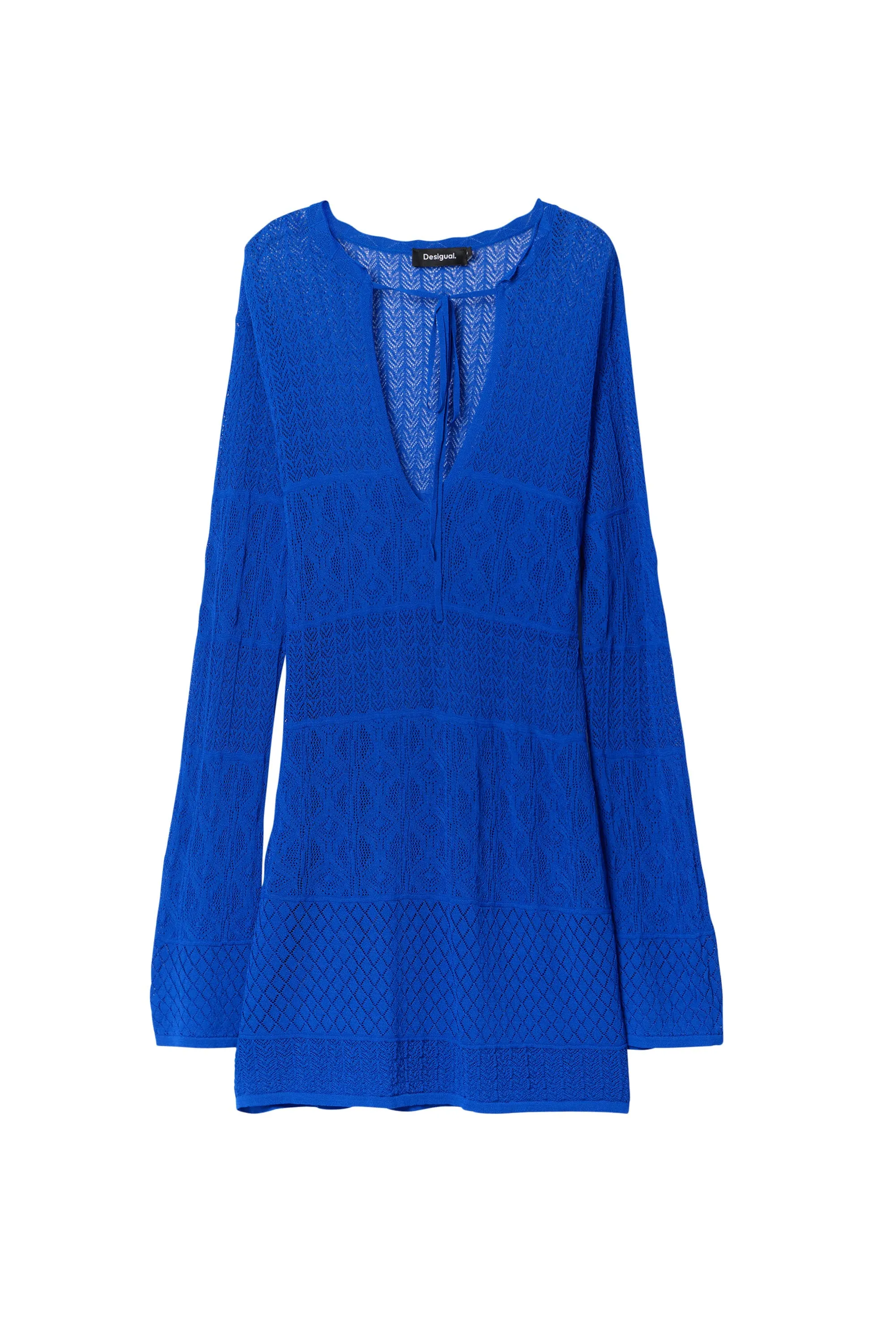Desigual El Cairo Beach Long Sleeve Tunic Dress 24SWMF03