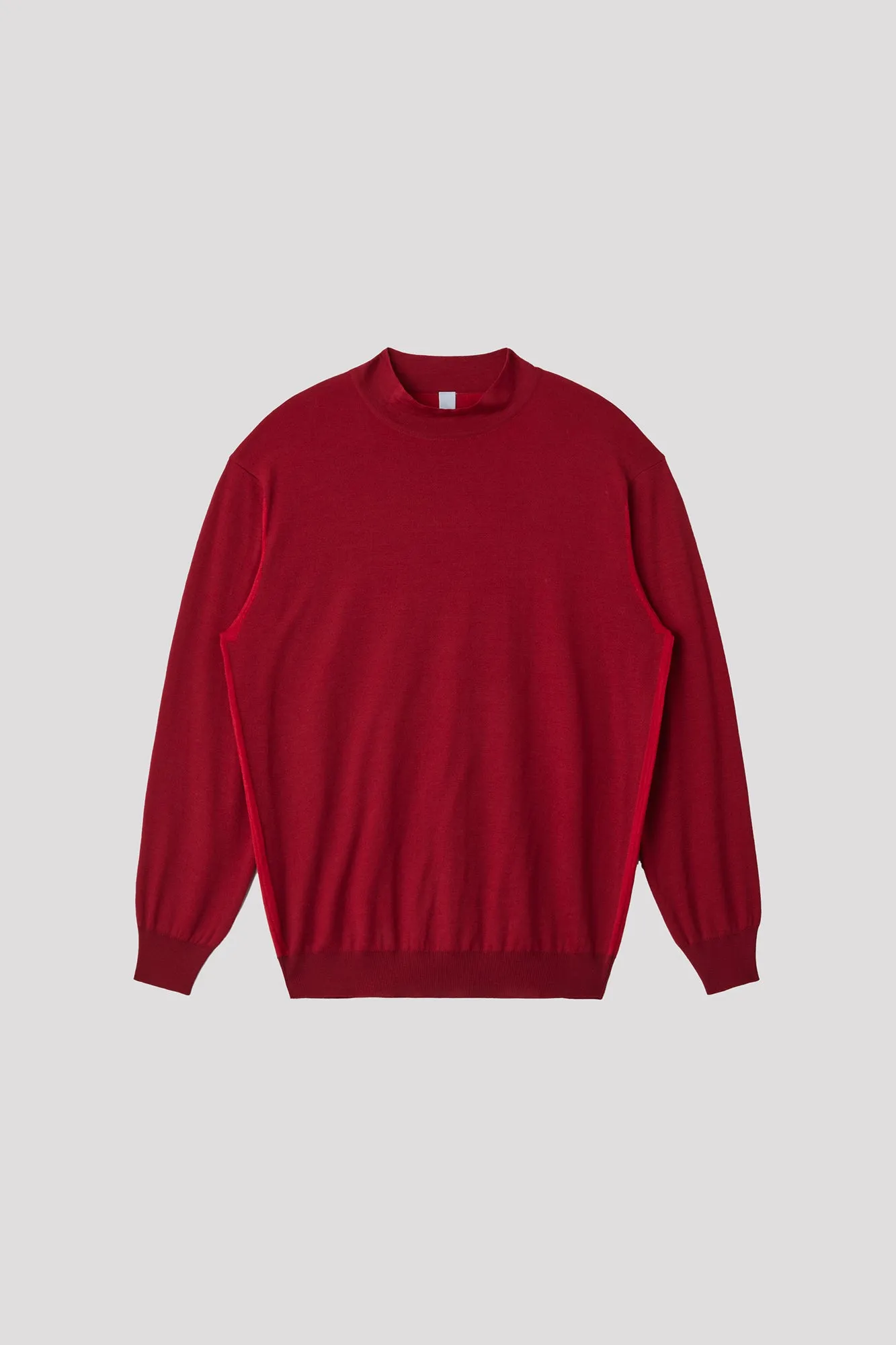 DF WOOL MOCKNECK PULLOVER