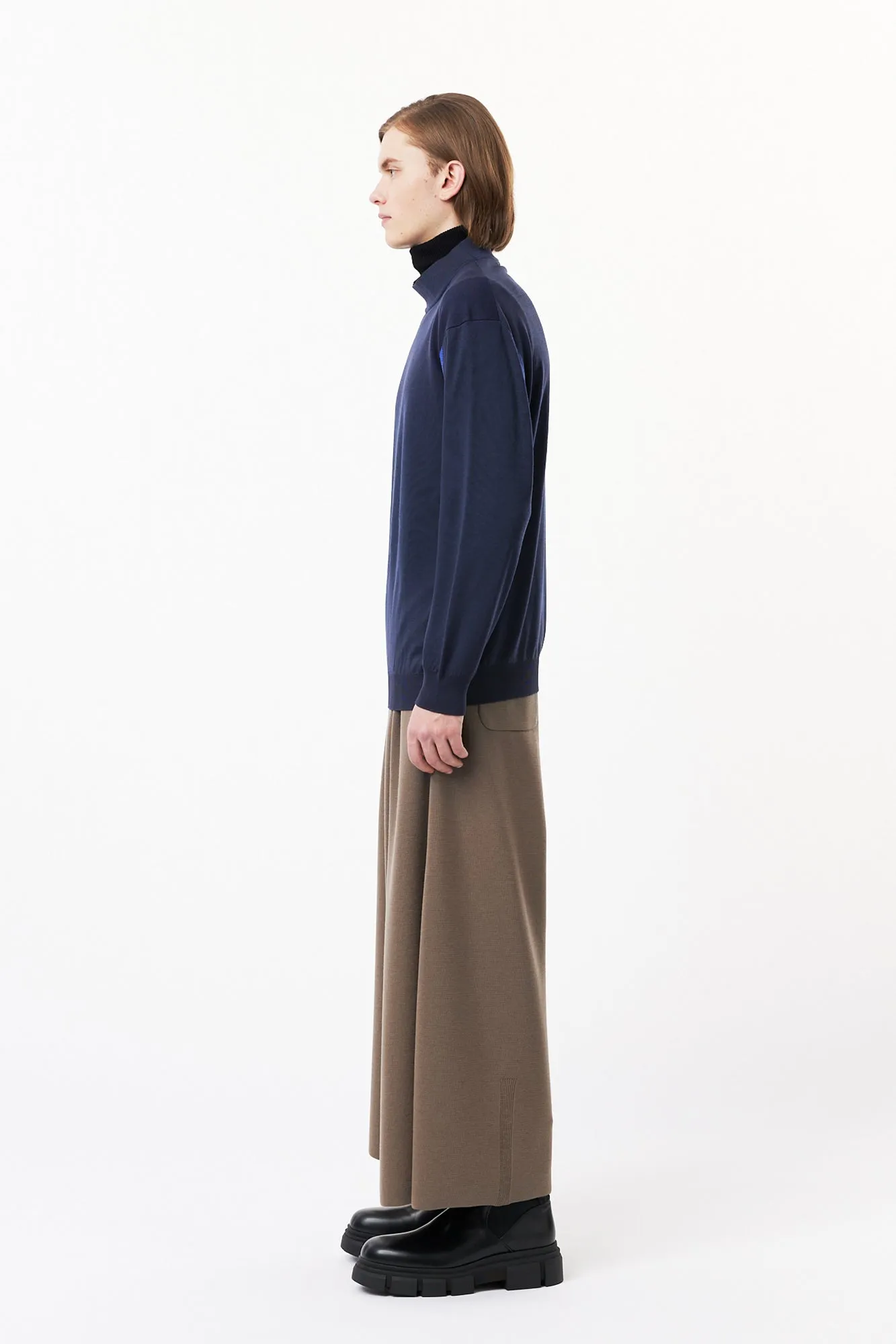 DF WOOL MOCKNECK PULLOVER