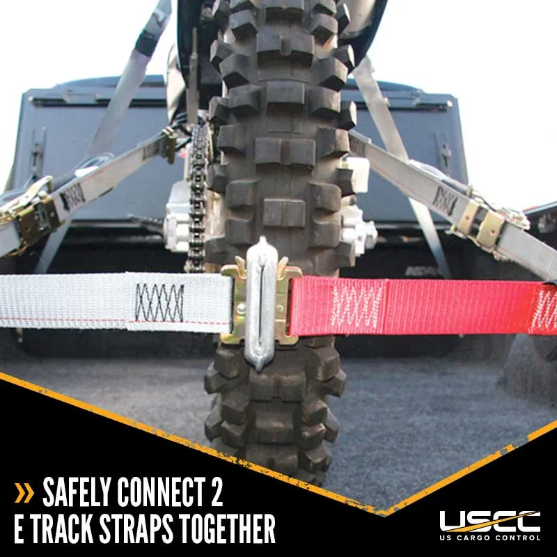 E-Track Double by Snap-Loc (Zinc Plated Steel) | 3,000 lbs. BS