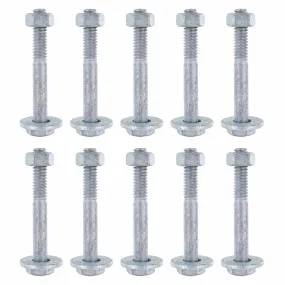 E-Track Fastener Pack 2" Hex Bolt, Nut & Washer (10 pk)