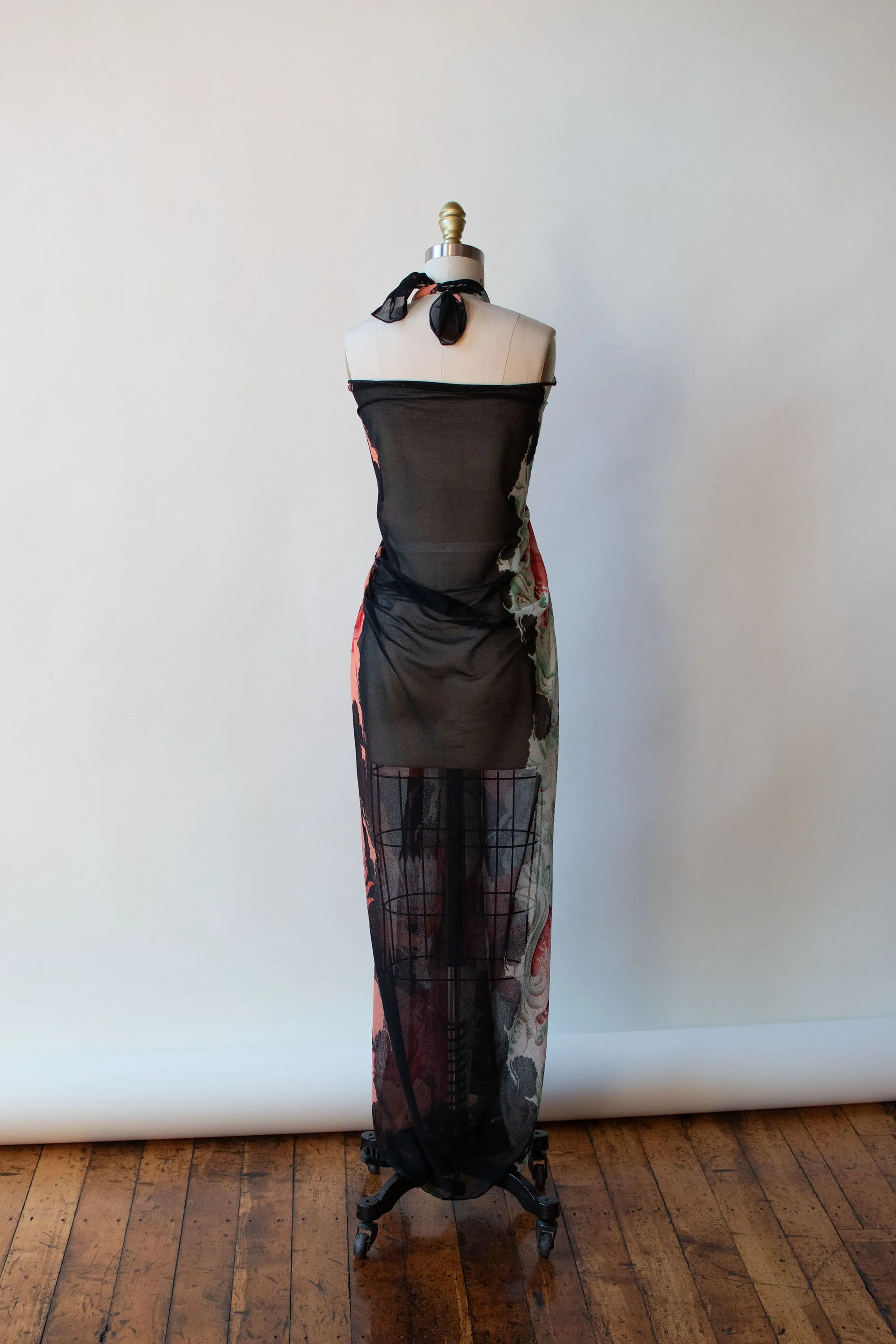 Eagle Print Pareo Scarf | Jean Paul Gaultier