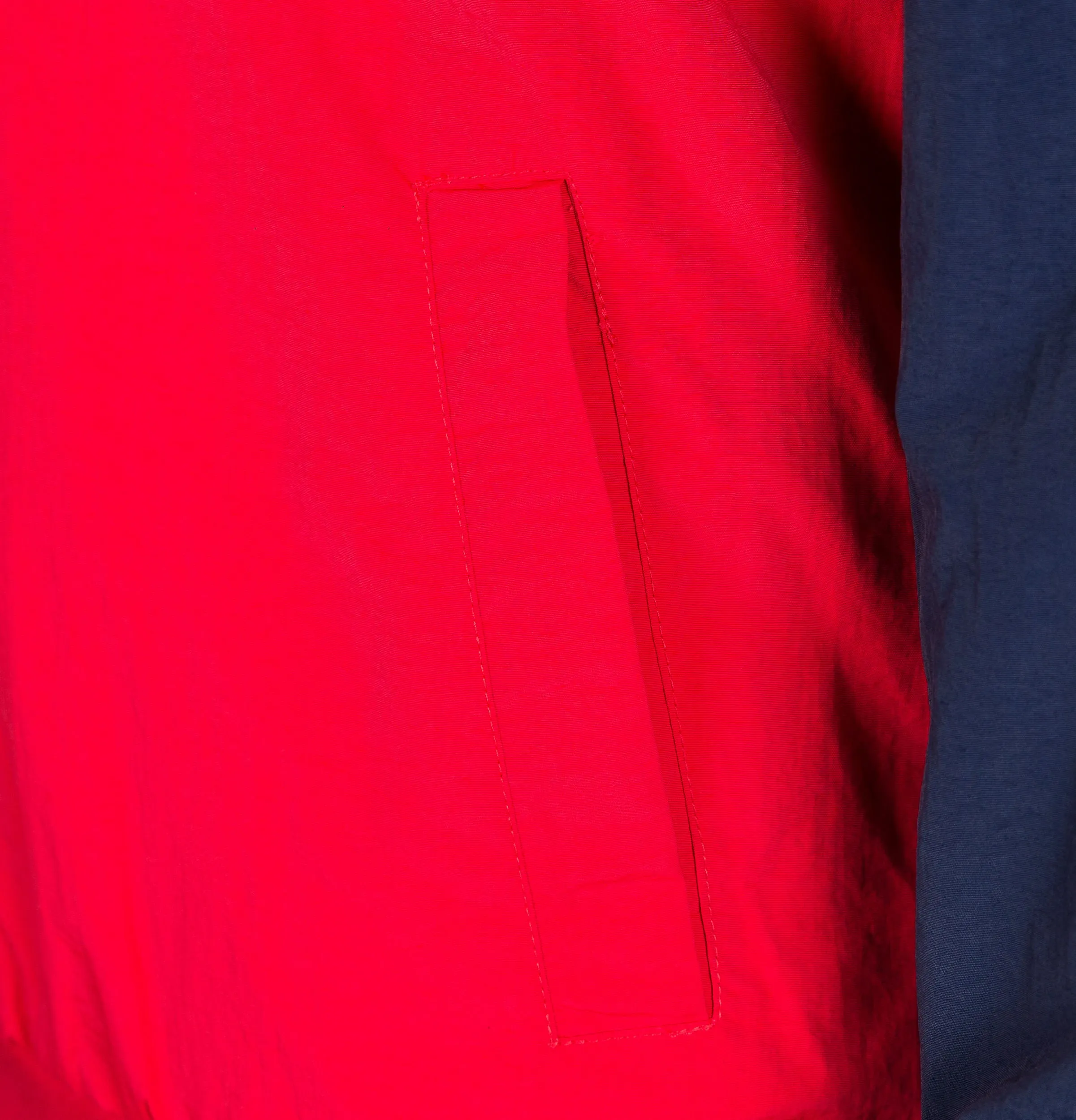 Fila Vintage Macker 2 Colour Block Jacket Navy